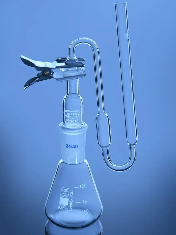 Glassco Apparecchio Determinazione Arsenico USP Vetro