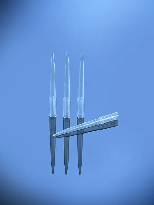Glassco Puntali per Micropipetta 10 µl in plastica