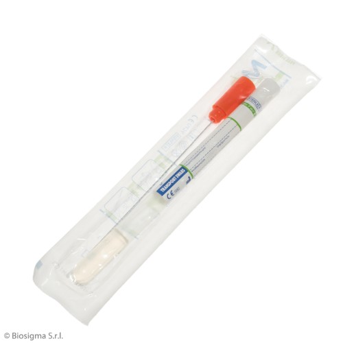 Biosigma BSM001/M tampone Stuart sterile alluminio viscosa