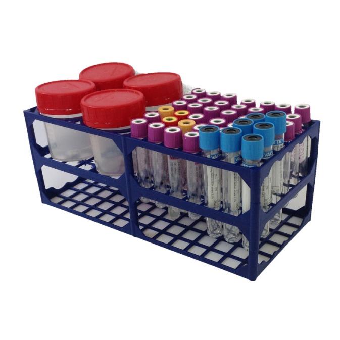 Biosigma BS00102 Rack Portaprovette Reversibile 84 Posti