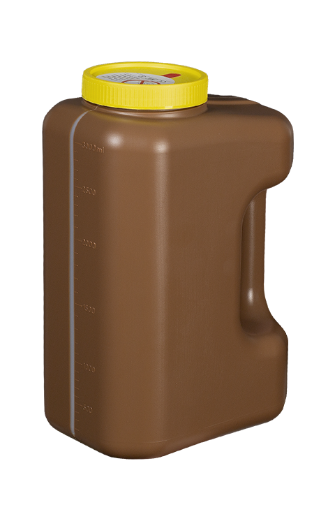 FL Medical Vacumed 25420 contenitore urina 24h 3000 ml sottovuoto
