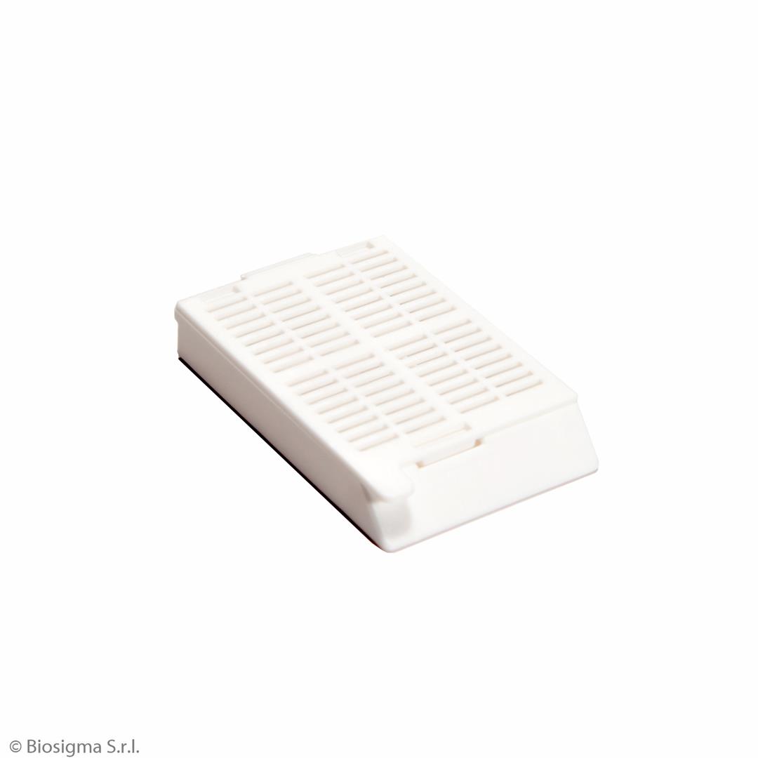 Biosigma BSI102 cassetta inclusione POM bianca