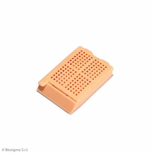 Biosigma Biopsy cassette inclusione POM con coperchio