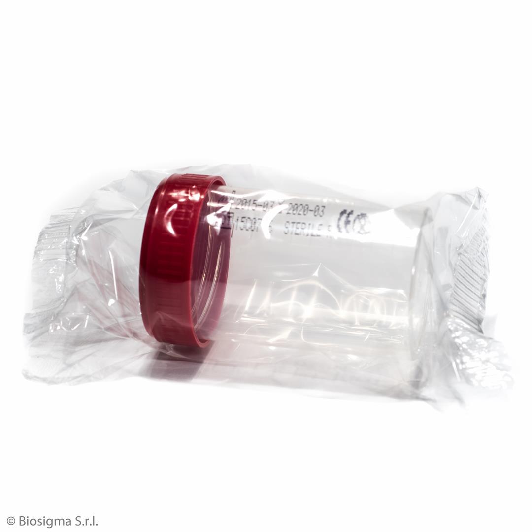 Biosigma BSC665 contenitore urine 60 mL sterile singolo