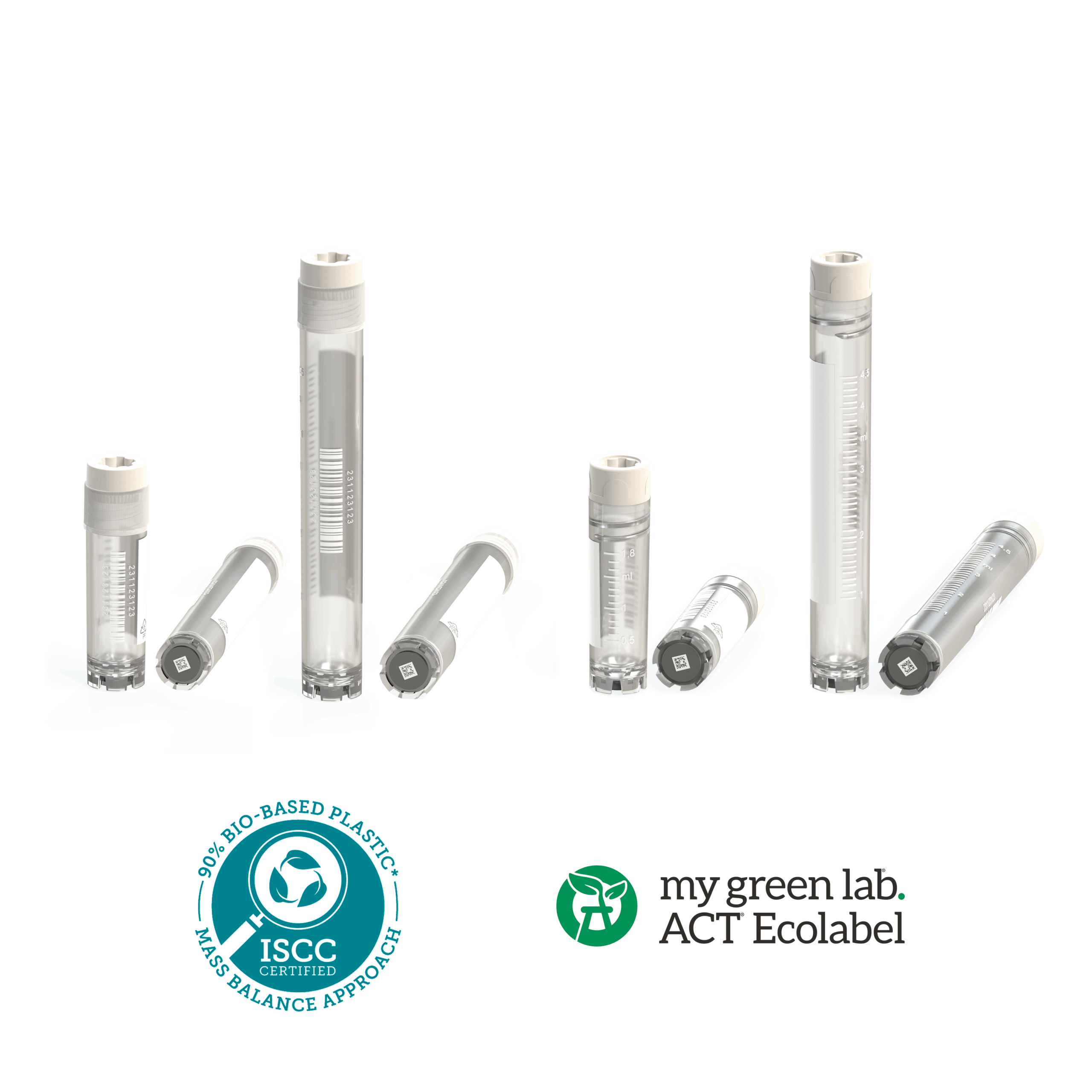 Biosigma CryoGen CL5BI2DSC crioprovette 5 mL sterili 500 pezzi