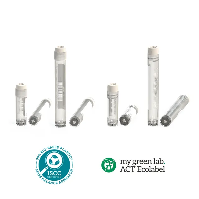 Biosigma BIOBased CryoGen provette criogeniche 2D bio-based