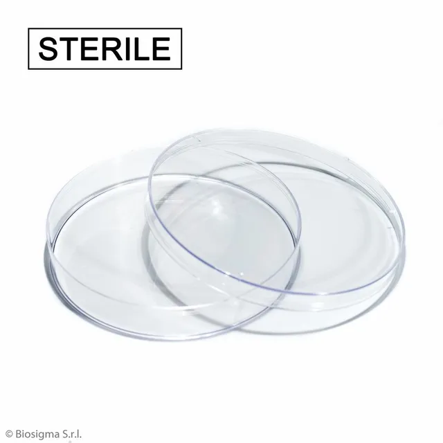 Biosigma BSM2120 piastra Petri 90 mm sterile con sfiato