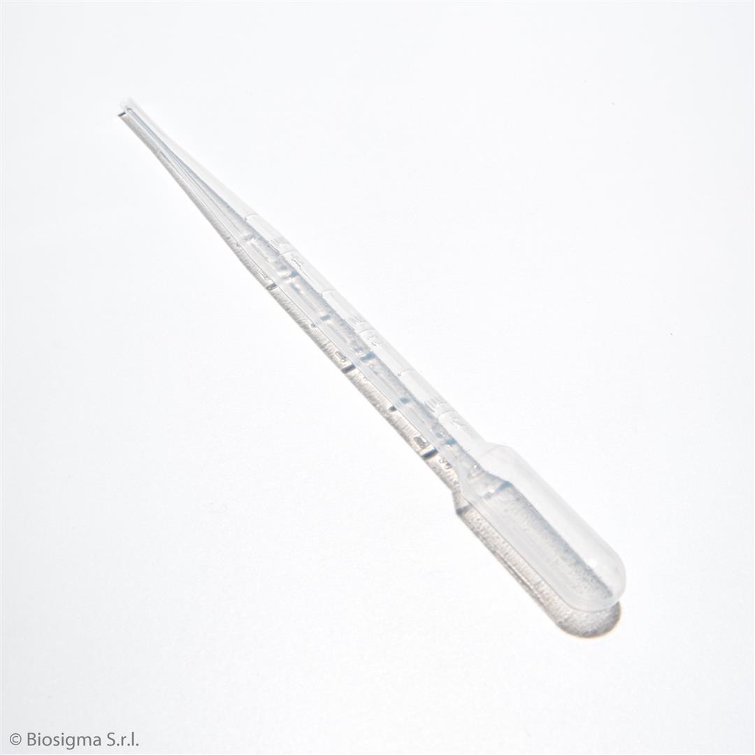 Biosigma BSV136 pipetta Pasteur 3 ml laboratorio
