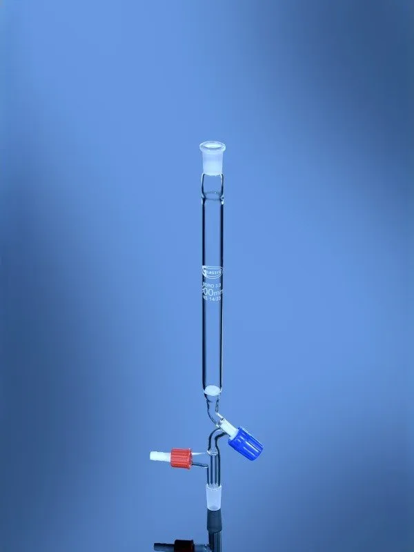 Glassco Colonna Cromatografica Vetro con Disco Filtrante