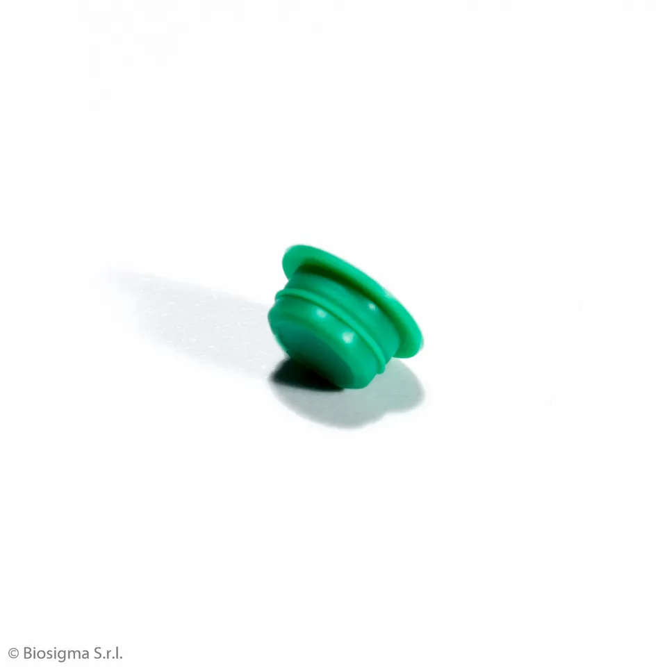 Biosigma CRY910TS/V dischetti segnatappo verdi crioprovette