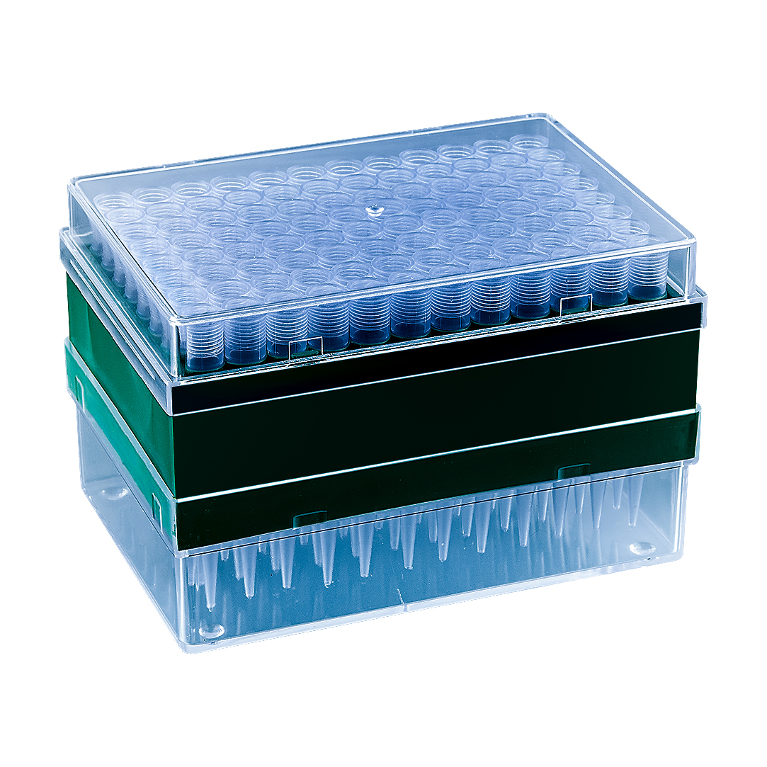 FL Medical Promed 28086 puntale Eppendorf rack 96 pezzi