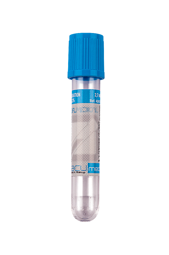 FL MEDICAL Vacumed 42410 provetta citrato 3,2% 1,8 ml azzurra