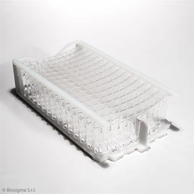 Biosigma BSA85 multicells segmenti 12 pozzetti PMMA 450 pezzi