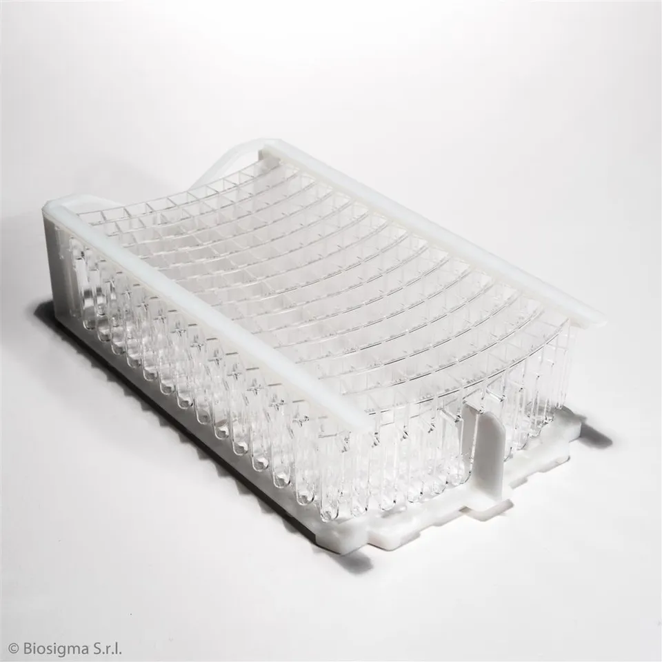 Biosigma BSA85 multicells segmenti 12 pozzetti PMMA 450 pezzi