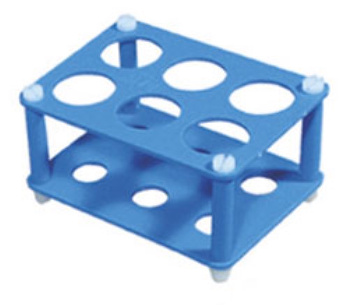 Biosigma 049731 rack blu per 6 provette 50 ml