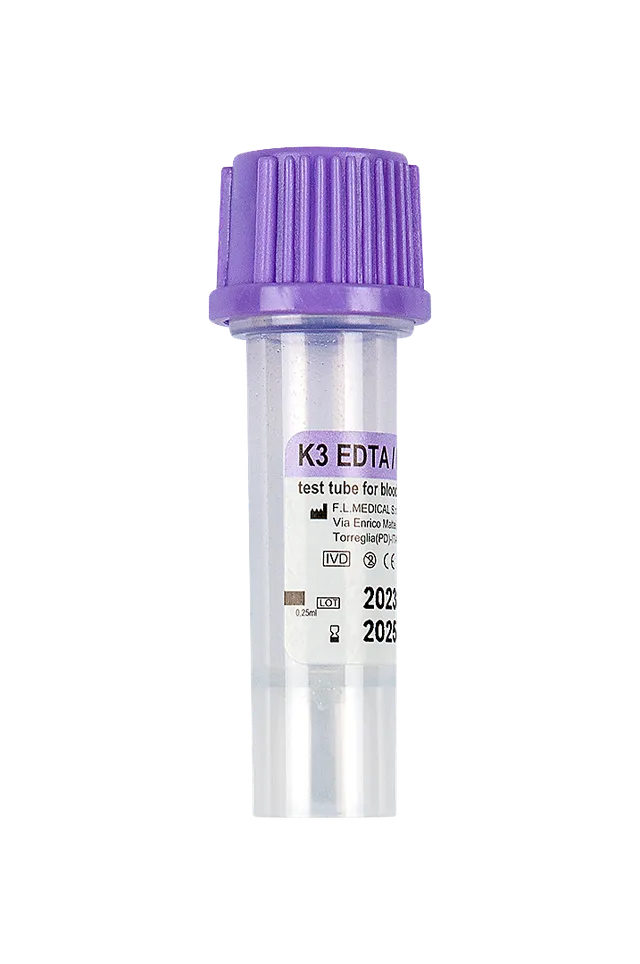 FL MEDICAL Micromed 40000 provetta pediatrica K2 EDTA 0,25 ml