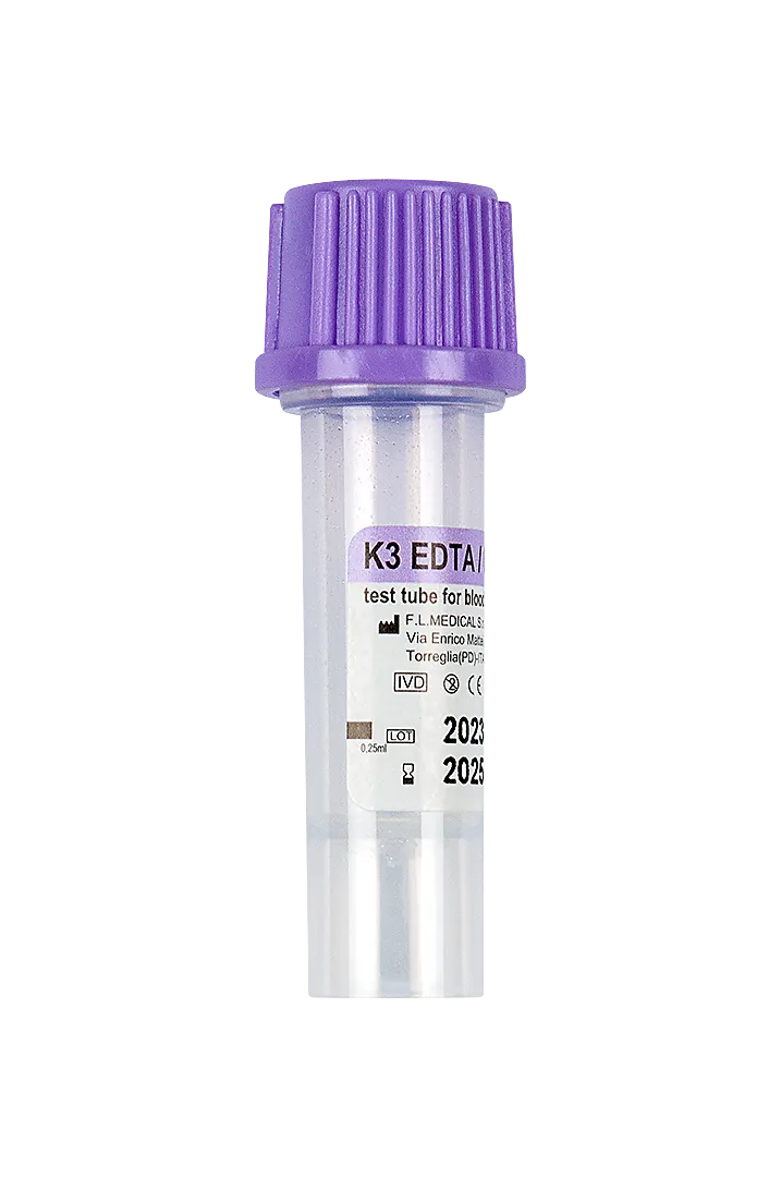 FL MEDICAL Micromed 40000 provetta pediatrica K2 EDTA 0,25 ml