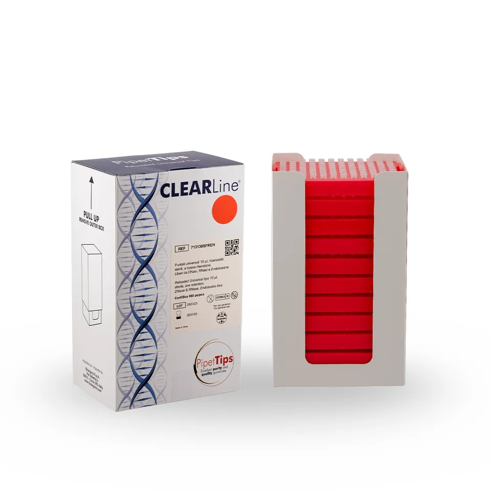 Biosigma ClearLine 713130SFREH puntale universale rack 960 pezzi