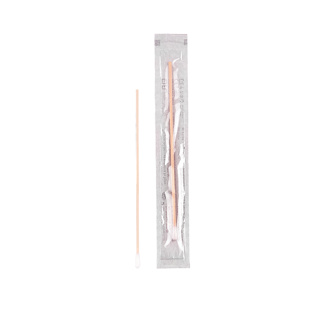 FL Medical Promed 26075 tampone legno cotone singolo