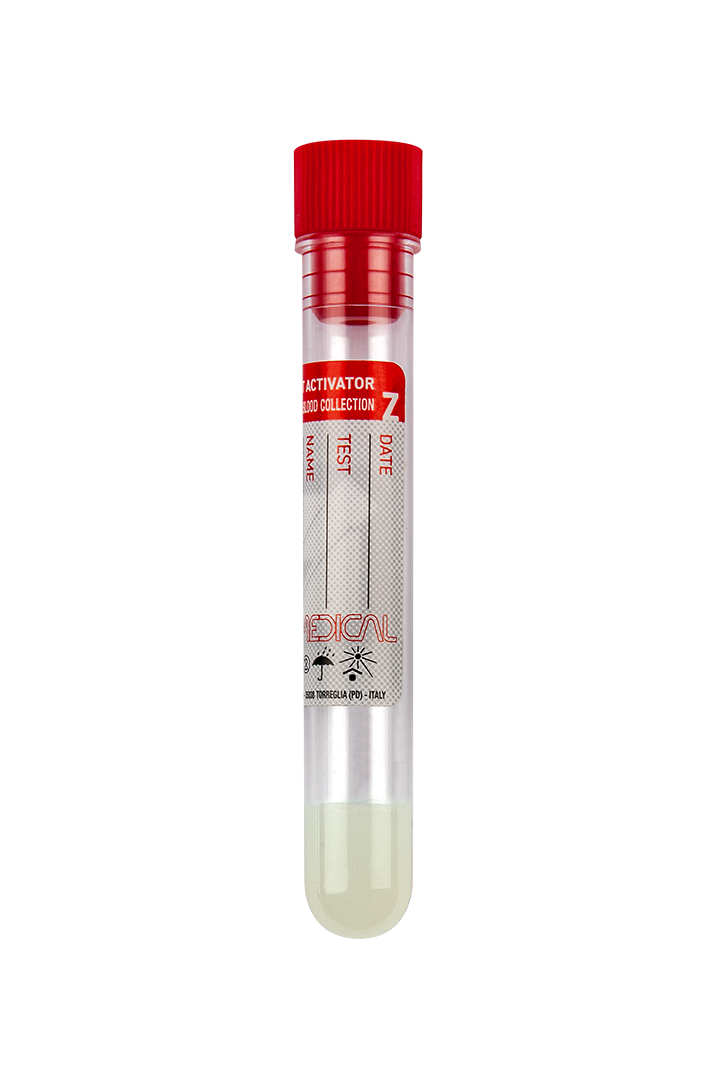 FL MEDICAL Promed 22742 provetta gel 13x75 tappo rosso