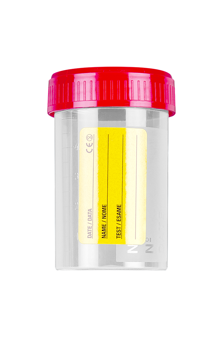 FL MEDICAL Promed 25184E contenitore urina 60 ml tappo a vite