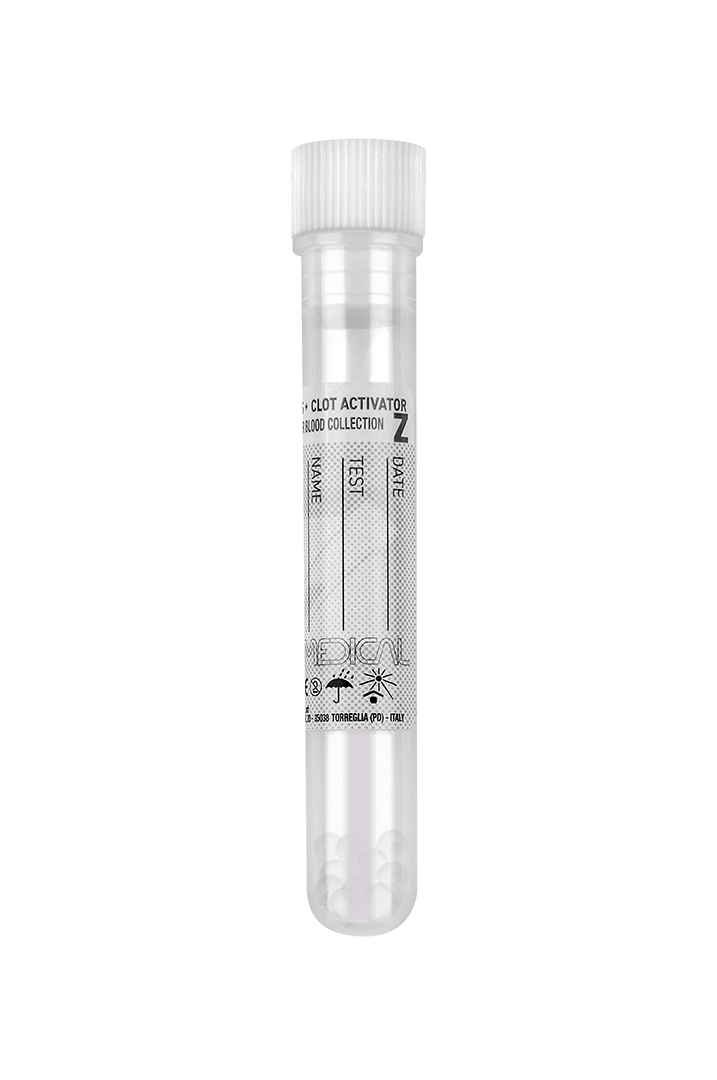 FL MEDICAL Promed provetta separatore siero siliconata