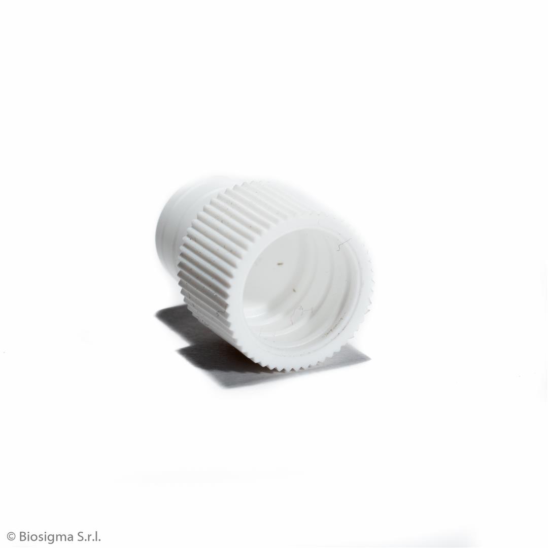 Biosigma BSO037 tappo per provette bianco 12 mm polietilene