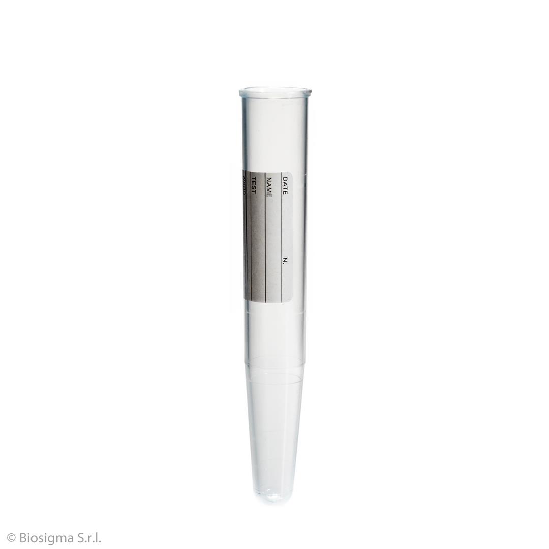 Biosigma BSP061 provetta conica 16x100 mm 10 ml graduata