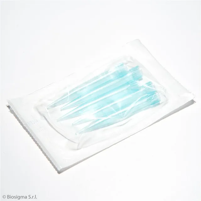 Biosigma BSR012 Puntali Blu 100-1000 µl Sterili 5 pz