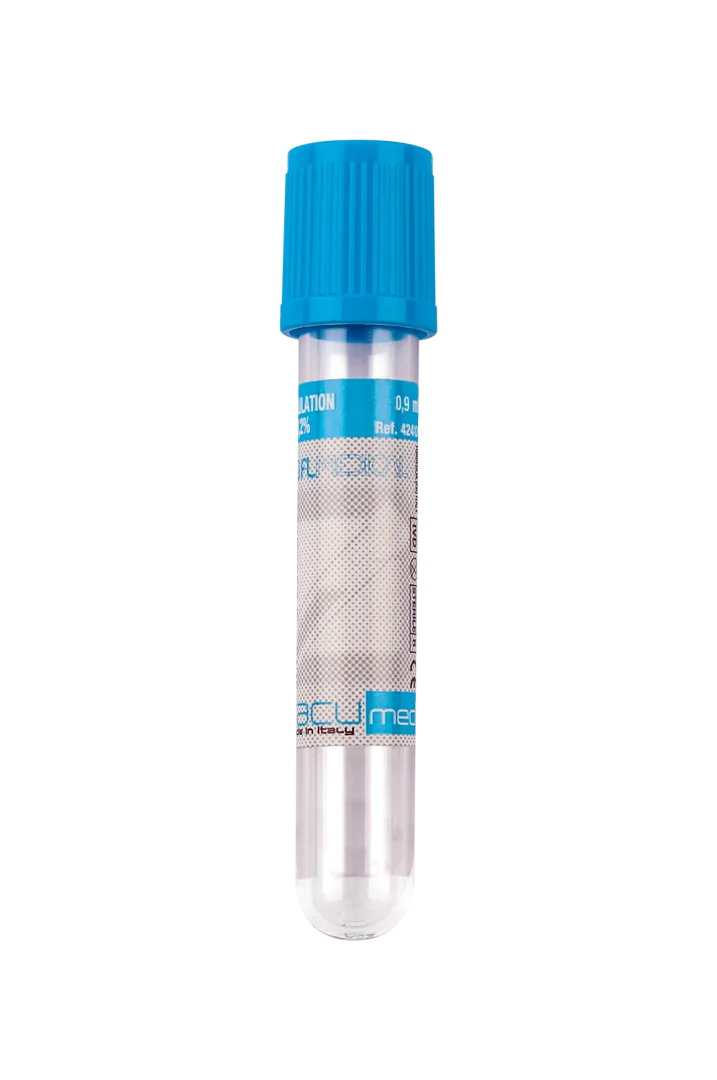 FL MEDICAL Vacumed 42400 provetta citrato 3,2% 0,9 ml azzurra