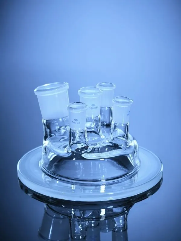 Glassco Lids For Flasks Reaction coperchio vetro