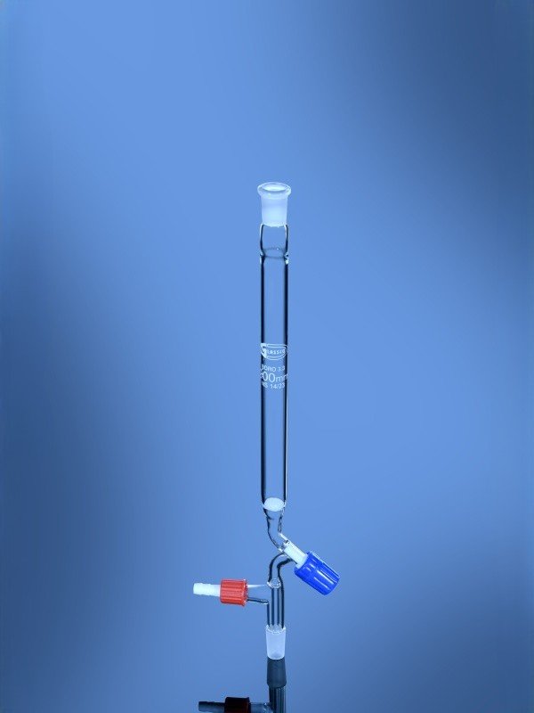 Glassco Colonna Cromatografica Vetro con Disco Filtrante