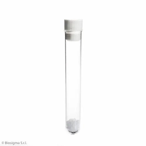 Biosigma BSTA21 provetta 10 ml 16x100 mm con tappo bianco