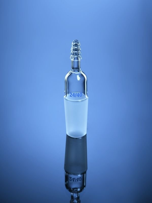 Glassco adattatore vuoto argon dritto vetro