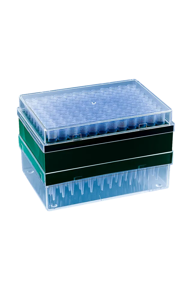 FL Medical Promed 28086 puntale Eppendorf rack 96 pezzi