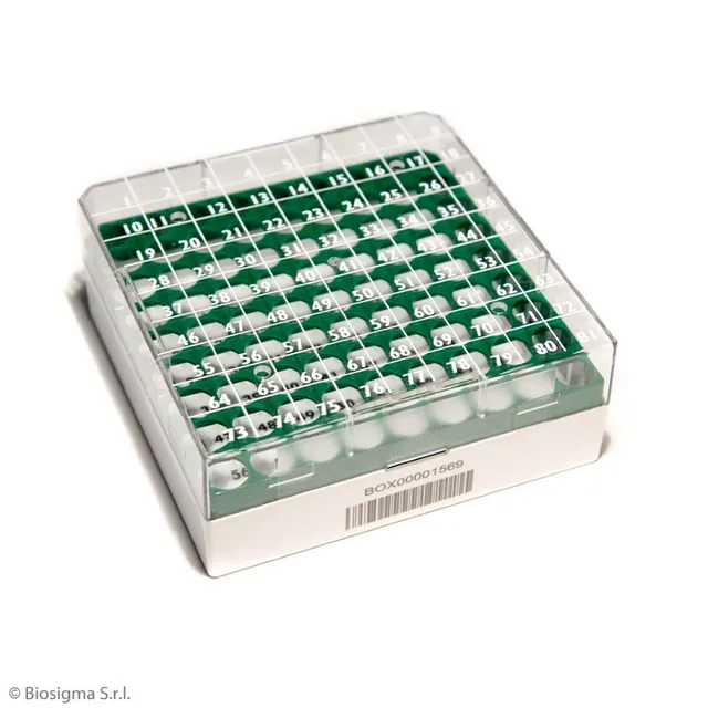 Biosigma CryoGen BSM58061B1D/V box 81 posti verde