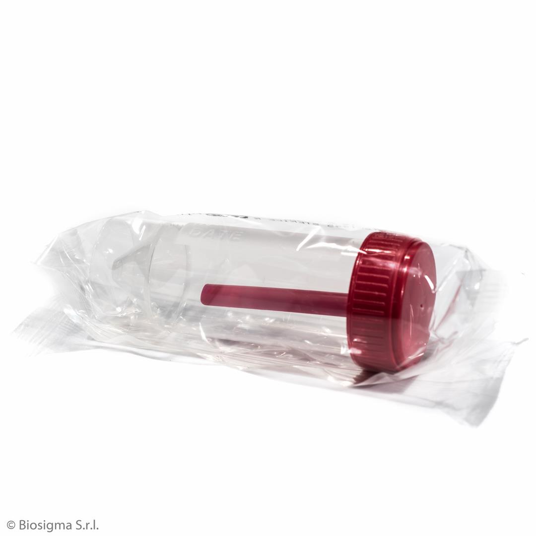 Biosigma BSC132 contenitore feci 30 mL sterile singolo