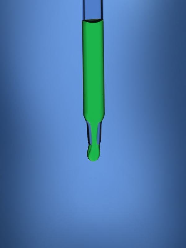 Glassco LPPT Contagocce in vetro Punta Pencil Tip