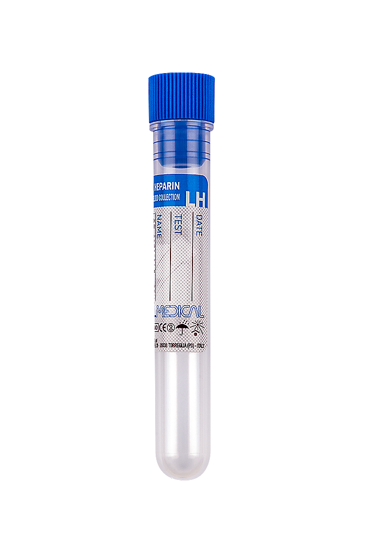 FL MEDICAL Promed 22306 provetta litio eparina 2,5 ml rack