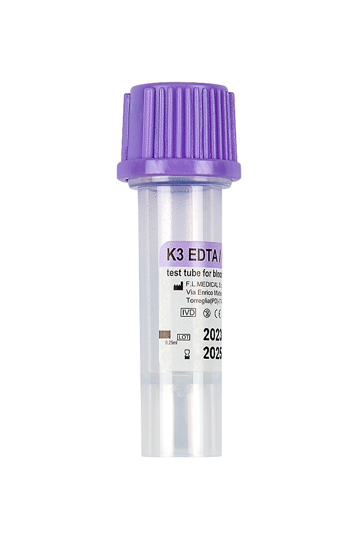 FL MEDICAL Micromed 40000 provetta pediatrica K2 EDTA 0,25 ml