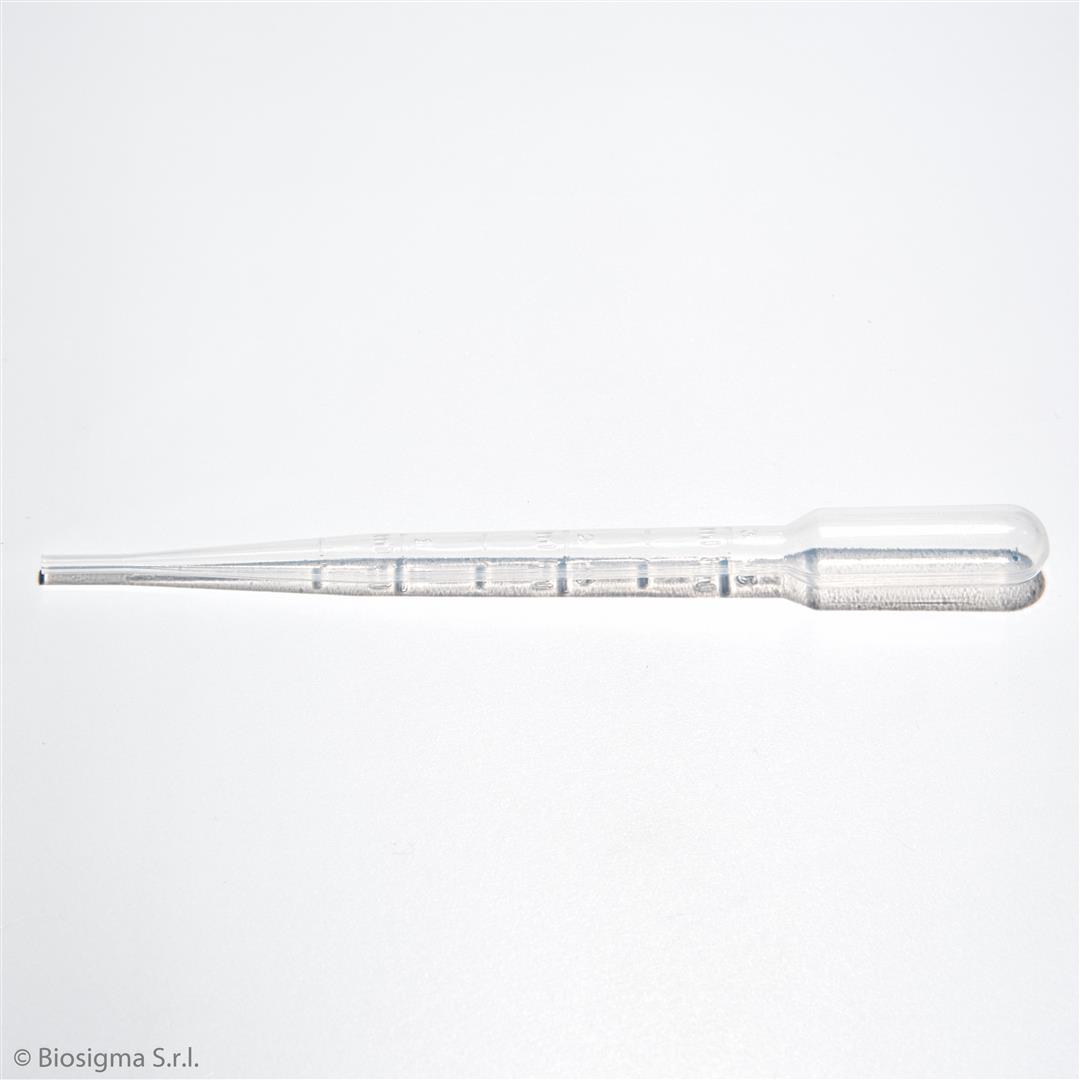 Biosigma BSV136 pipetta Pasteur 3 ml laboratorio