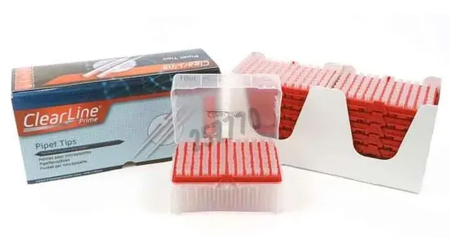 Biosigma ClearLine 257770 refill puntali 10 µl low retention rossi