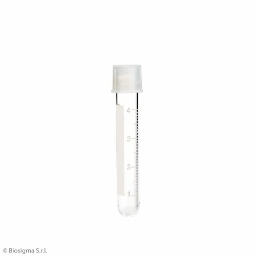 Biosigma BSF2054/CS provetta 5 ml sterile 12x75 mm con tappo