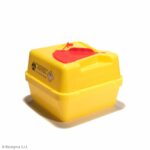 Biosigma BSC312 contenitore rifiuti 12 L coperchio rosso