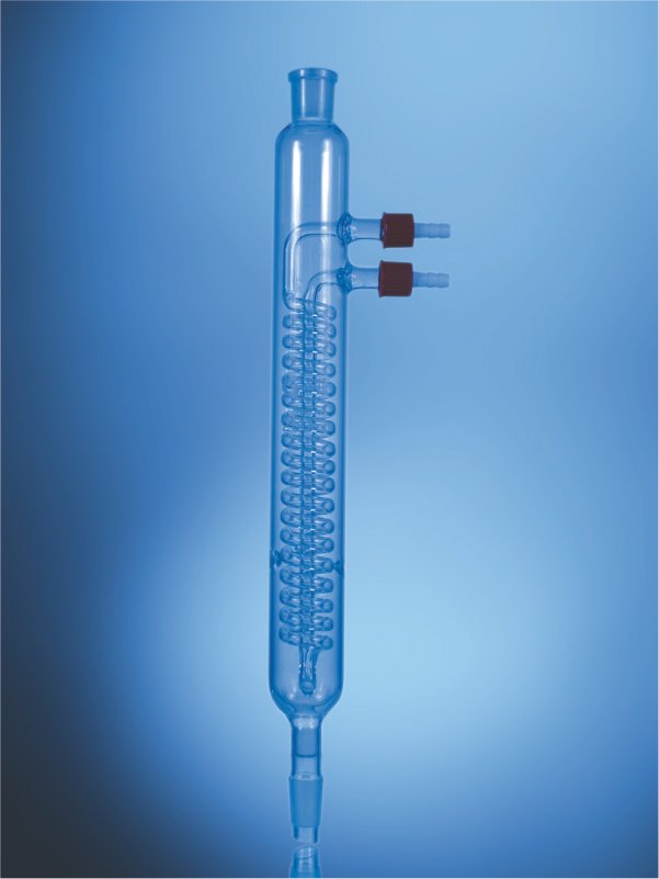 Glassco Condensatore Dimroth in vetro