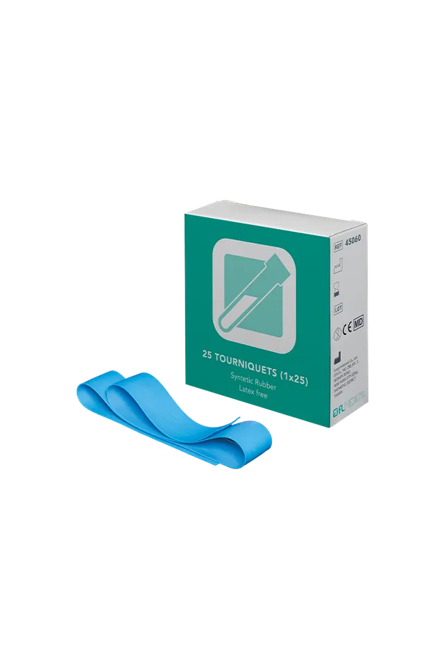 FL Medical Vacumed 45060 laccio emostatico monouso latex free azzurro