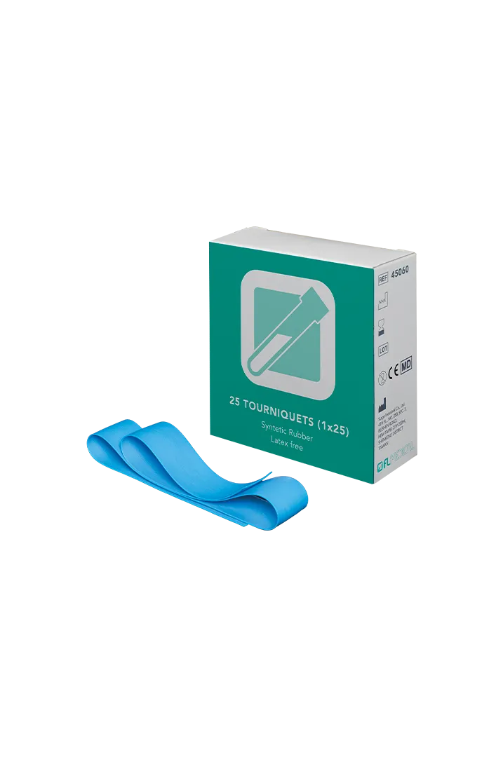 FL Medical Vacumed 45060 laccio emostatico monouso latex free azzurro