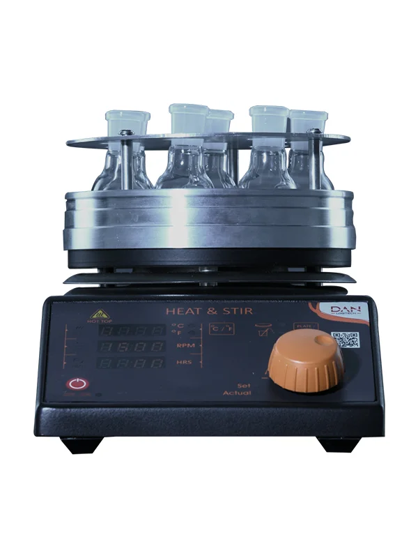 Glassco agitatore magnetico con piastra riscaldante digitale