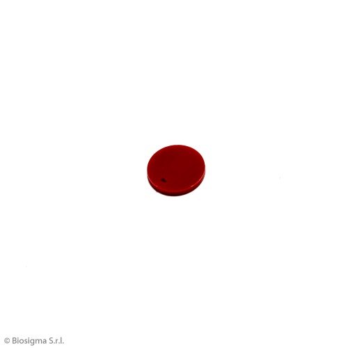 Biosigma BSM910/RO capdisk rosso per microprovette 1000 pz