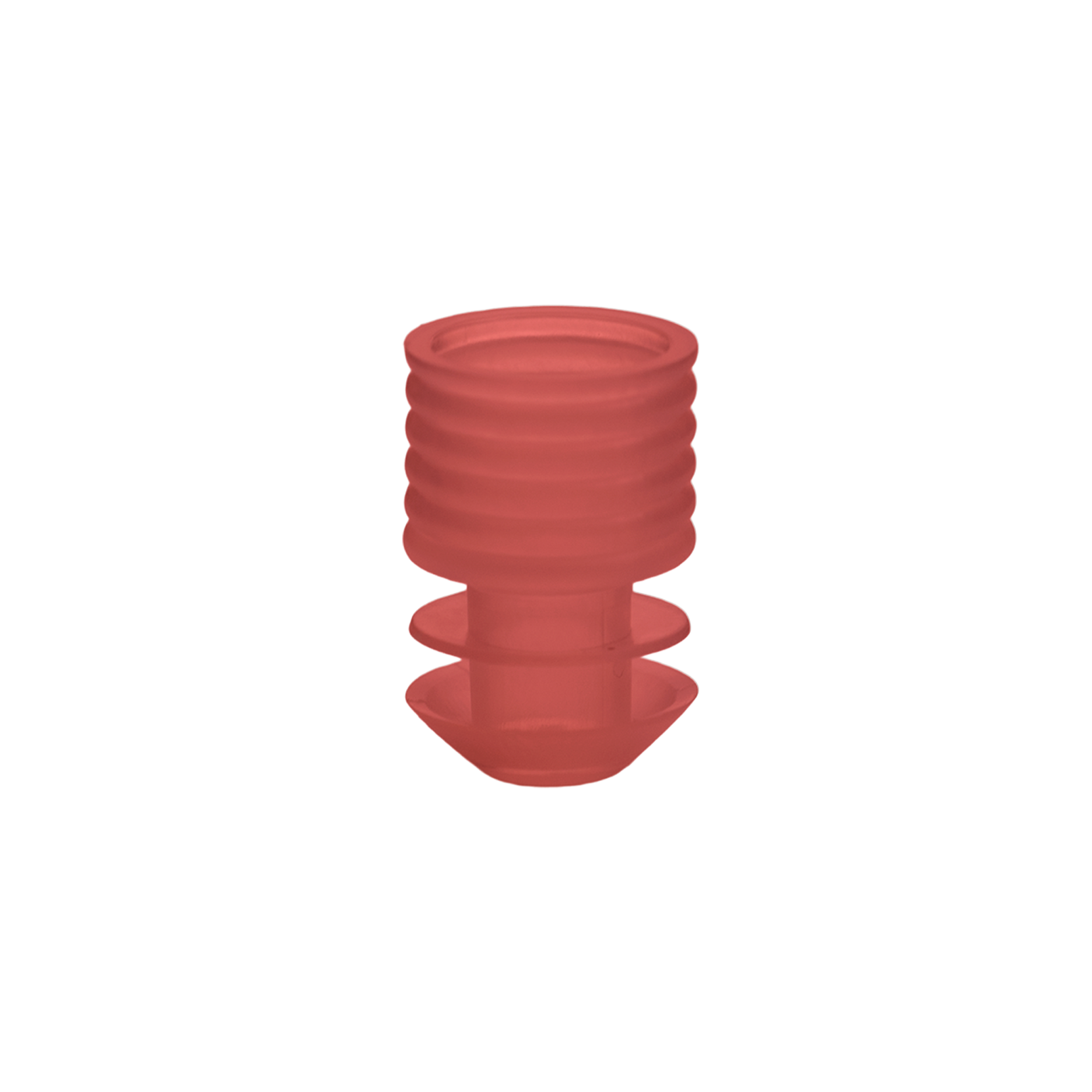 Biosigma BSO62RO tappo con alette 11/12 mm rosso